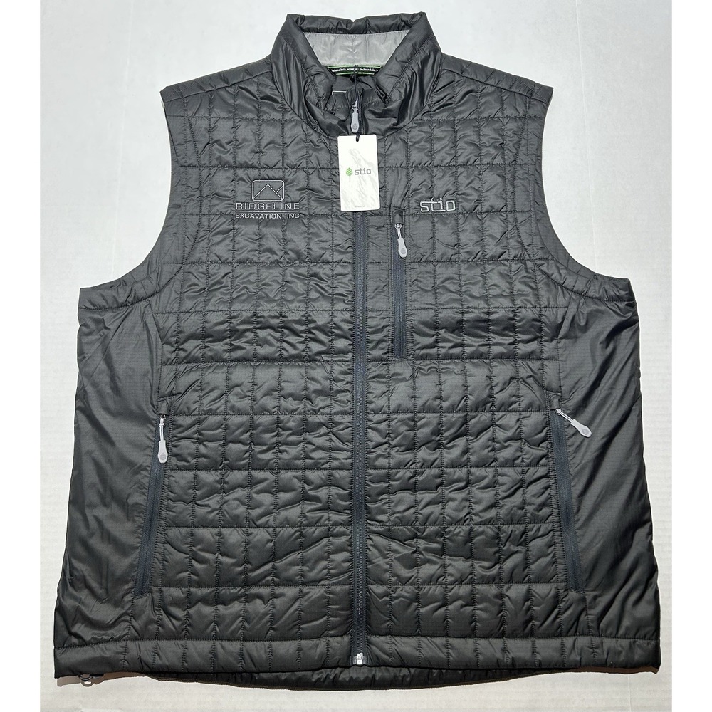 Stio Azura Insulated Vest Mens Size XXL Puffer Primaloft Quilted LOGO!! NEW